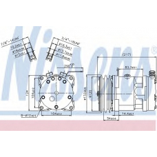 899920 NISSENS Компрессор, кондиционер
