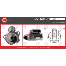 CST60128GS CASCO Стартер