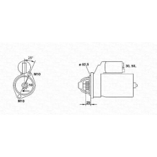 943253148010 MAGNETI MARELLI Стартер