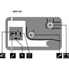 HDC120 DELPHI DIESEL Glow plug controller