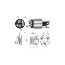 ZM7595 ERA Тяговое реле, стартер