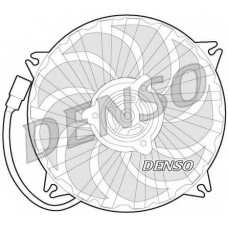 DER07007 DENSO Вентилятор, охлаждение двигателя