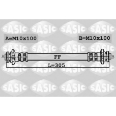 6606066 SASIC Тормозной шланг
