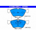 13.0460-7080.2 ATE Комплект тормозных колодок, дисковый тормоз