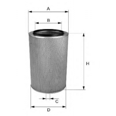 WA6599 WIX Воздушный фильтр