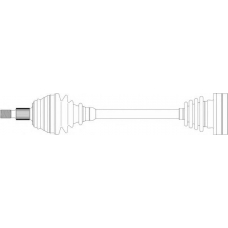 WW3257 General Ricambi Приводной вал