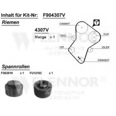 F904278V FLENNOR Комплект ремня грм