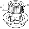 VKPC 85611 SKF Водяной насос