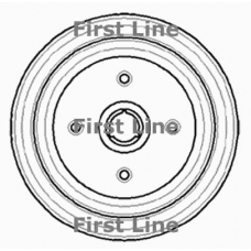 FBR722 FIRST LINE Тормозной барабан