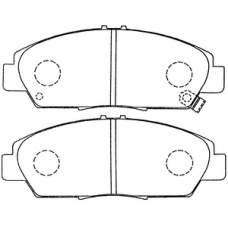 PN-8293 JNBK Колодки тормозные