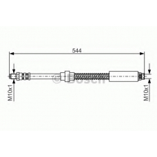 1 987 476 559 BOSCH Тормозной шланг