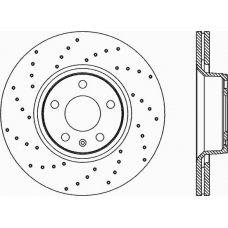 BDRS2268.25 OPEN PARTS Тормозной диск