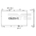 736-1008 TYC Радиатор, охлаждение двигателя