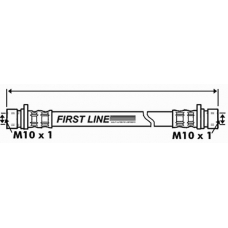 FBH7446 FIRST LINE Тормозной шланг