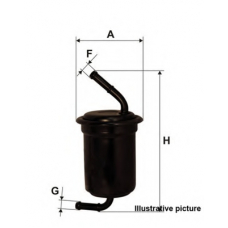 EFF5205.20 OPEN PARTS Топливный фильтр