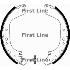 FBS504 FIRST LINE Комплект тормозных колодок