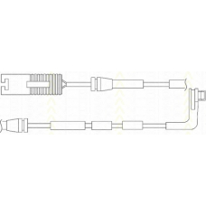 8115 11036 TRISCAN Сигнализатор, износ тормозных колодок