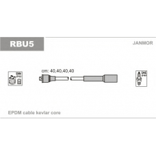 RBU5 JANMOR Комплект проводов зажигания