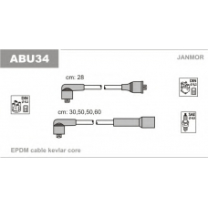 ABU34 JANMOR Комплект проводов зажигания