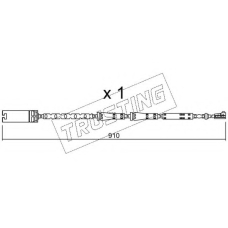 SU.282 TRUSTING Сигнализатор, износ тормозных колодок