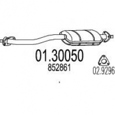 01.30050 MTS Предглушитель выхлопных газов