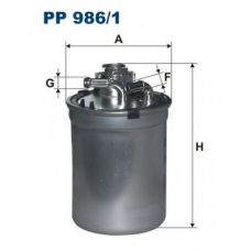PP986/1 FILTRON Топливный фильтр