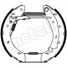 51-0137 METELLI Комплект тормозных колодок