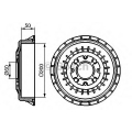 0 986 477 146 BOSCH Тормозной барабан