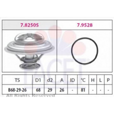 7.8250 FACET Термостат, охлаждающая жидкость
