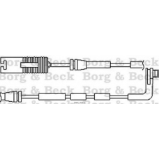 BWL3083 BORG & BECK Сигнализатор, износ тормозных колодок