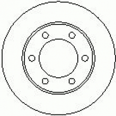 6562 10 KAWE Тормозной диск