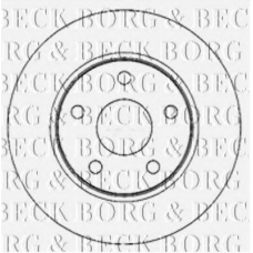 BBD4768 BORG & BECK Тормозной диск