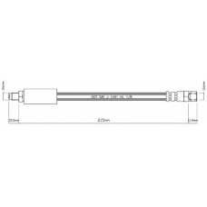 VBH994 MOTAQUIP Тормозной шланг