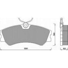 AC463781D AC Delco Комплект тормозных колодок, дисковый тормоз