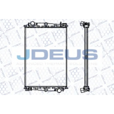 108M03B JDEUS Радиатор, охлаждение двигателя