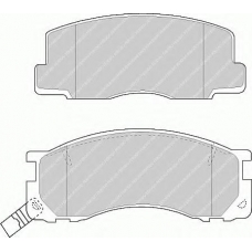 FDB930 FERODO Комплект тормозных колодок, дисковый тормоз
