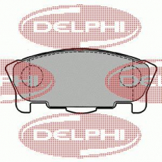 LP1149 DELPHI Комплект тормозных колодок, дисковый тормоз