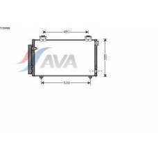 TO5408 AVA Конденсатор, кондиционер