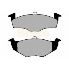 PA1254 BRAKE ENGINEERING Комплект тормозных колодок, дисковый тормоз