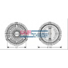 0382601 KUHLER SCHNEIDER Сцепление, вентилятор радиатора
