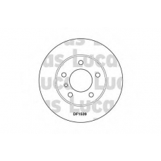 DF1539 TRW Тормозной диск