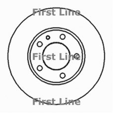 FBD138 FIRST LINE Тормозной диск
