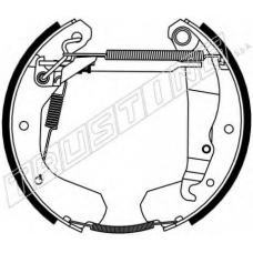 6008 TRUSTING Комплект тормозных колодок