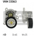 VKM 33063 SKF Натяжной ролик, поликлиновой  ремень