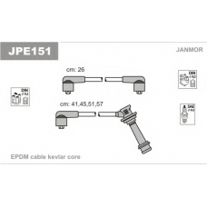 JPE151 JANMOR Комплект проводов зажигания