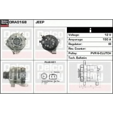 DRA0168 DELCO REMY Генератор