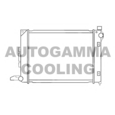 102939 AUTOGAMMA Радиатор, охлаждение двигателя