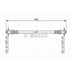 1 987 476 579 BOSCH Тормозной шланг