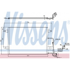 940306 NISSENS Конденсатор, кондиционер