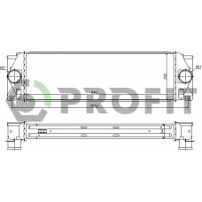 PR 3646T3 PROFIT Интеркулер